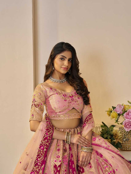 Banana Silk RIN197 4430 Lehengas Wholesale Designer Lehenga Fancy Lehenga Bridal Lehenga