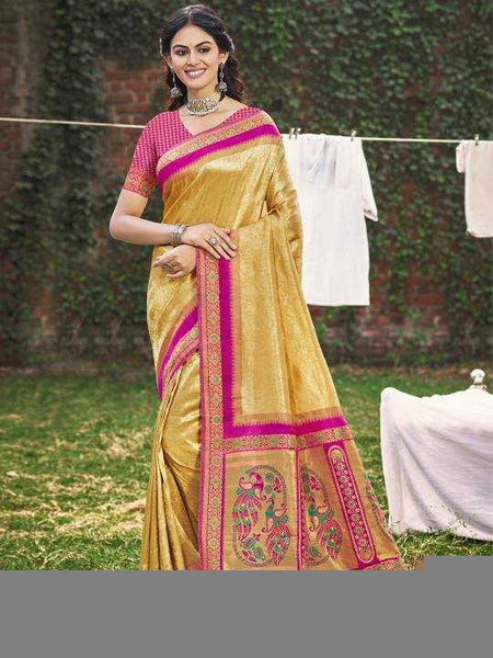 Banarasi Soft Silk RIN197 1200 JARDOSHI SILK Sarees Wedding Collections Wholesale Fancy Sarees Engagement Outfits