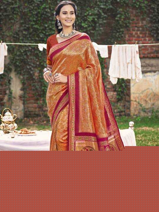 Banarasi Soft Silk RIN197 1200 JARDOSHI SILK Sarees Wedding Collections Wholesale Fancy Sarees Engagement Outfits