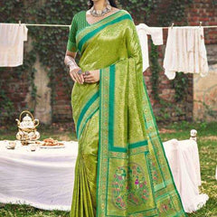 Banarasi Soft Silk RIN197 1200 JARDOSHI SILK Sarees Wedding Collections Wholesale Fancy Sarees Engagement Outfits