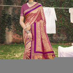 Banarasi Soft Silk RIN197 1200 JARDOSHI SILK Sarees Wedding Collections Wholesale Fancy Sarees Engagement Outfits