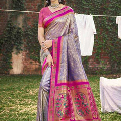 Banarasi Soft Silk RIN197 1200 JARDOSHI SILK Sarees Wedding Collections Wholesale Fancy Sarees Engagement Outfits