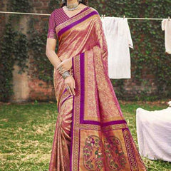 Banarasi Soft Silk RIN197 1200 JARDOSHI SILK Sarees Wedding Collections Wholesale Fancy Sarees Engagement Outfits