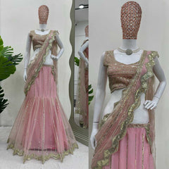 Butterfly Net RIN162 6490 Lehengas Wholesale Designer Lehenga Fancy Lehenga Embroidered Lehenga