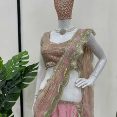 Butterfly Net RIN162 6490 Lehengas Wholesale Designer Lehenga Fancy Lehenga Embroidered Lehenga