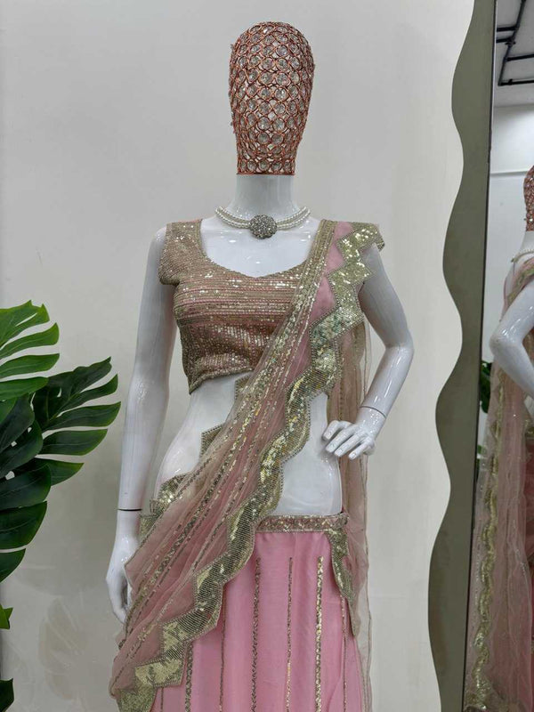 Butterfly Net RIN162 6490 Lehengas Wholesale Designer Lehenga Fancy Lehenga Embroidered Lehenga