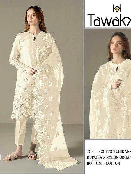 Chanderi Silk RIN131 1309 Suits & Dresses Wholesale Ladies Suits Cotton Suits Chanderi Suit