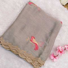 Chiffon RIN171 KOKILA- 380 Sarees Silk Sarees Wedding Collections Wholesale Chiffon Sarees Embroidered Sarees Mehendi Outfits