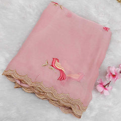 Chiffon RIN171 KOKILA- 380 Sarees Silk Sarees Wedding Collections Wholesale Chiffon Sarees Embroidered Sarees Mehendi Outfits