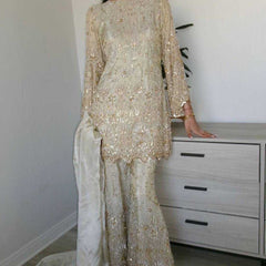 Chinon RIN141 1948 Suits & Dresses Wholesale Ladies Suits Embroidery Suits Palazzo Suit Bridal Wedding Dresses