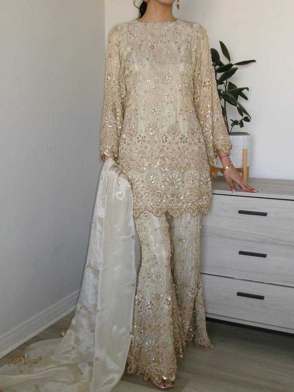 Chinon RIN141 1948 Suits & Dresses Wholesale Ladies Suits Embroidery Suits Palazzo Suit Bridal Wedding Dresses