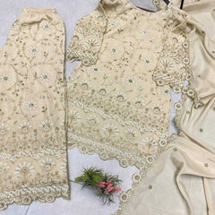 Chinon RIN141 1948 Suits & Dresses Wholesale Ladies Suits Embroidery Suits Palazzo Suit Bridal Wedding Dresses