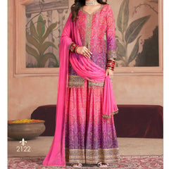 Chinon RIN184 2121 Suits & Dresses Wedding Collections Festive Collections Wholesale Sharara Salwar Suits Embroidery Suits Designer Suits