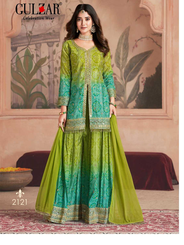 Chinon RIN184 2121 Suits & Dresses Wedding Collections Festive Collections Wholesale Sharara Salwar Suits Embroidery Suits Designer Suits