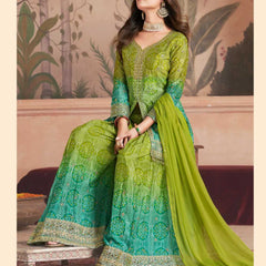 Chinon RIN184 2121 Suits & Dresses Wedding Collections Festive Collections Wholesale Sharara Salwar Suits Embroidery Suits Designer Suits