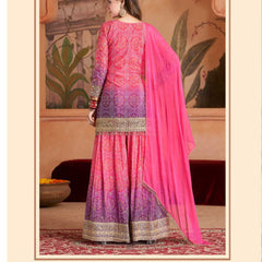 Chinon RIN184 2121 Suits & Dresses Wedding Collections Festive Collections Wholesale Sharara Salwar Suits Embroidery Suits Designer Suits