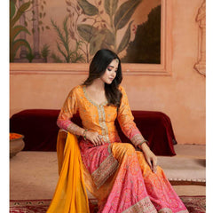 Chinon RIN184 2121 Suits & Dresses Wedding Collections Festive Collections Wholesale Sharara Salwar Suits Embroidery Suits Designer Suits