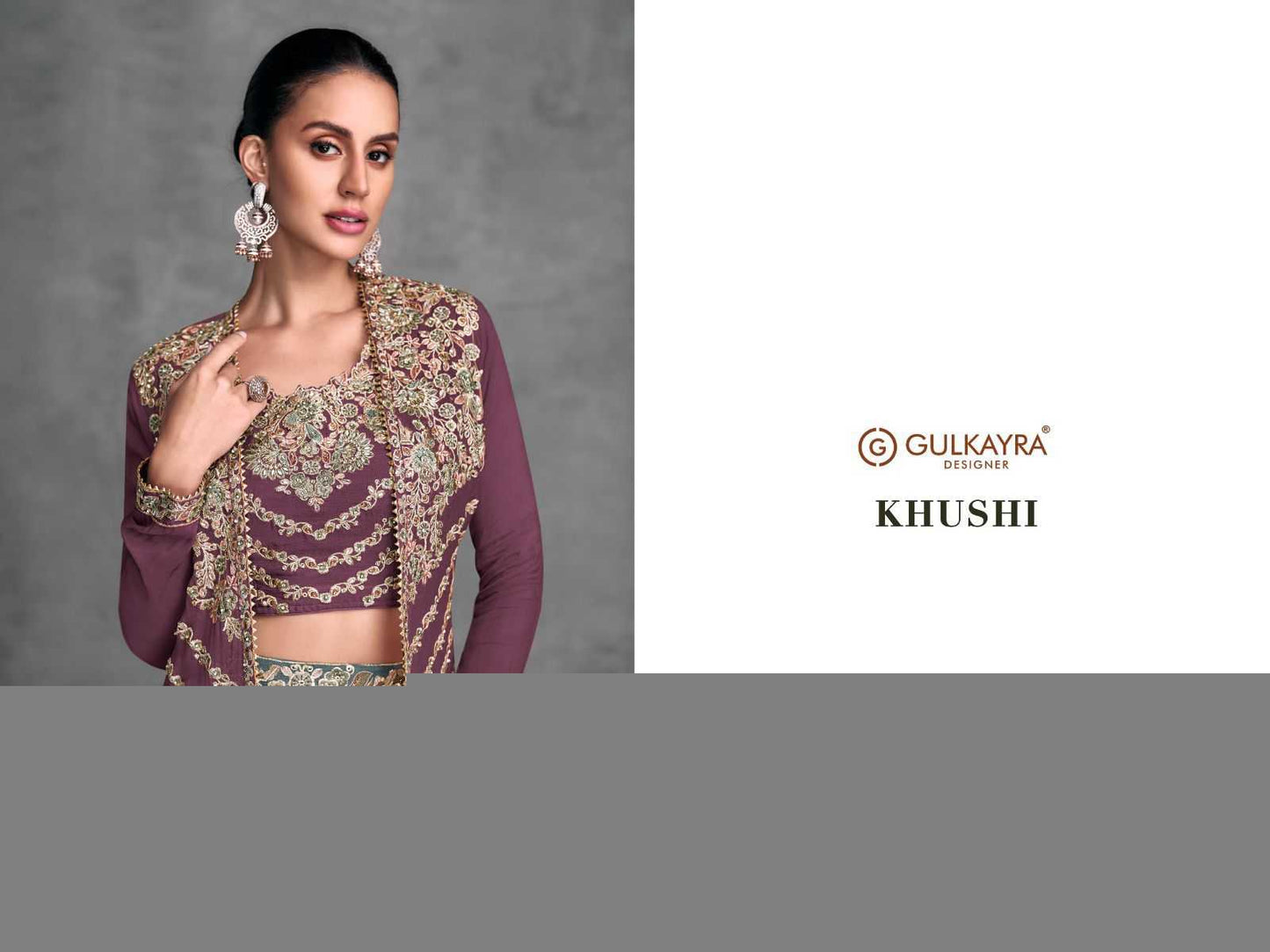 Chinon RIN184 Gulkayra Designer-KHUSI Lehengas Wedding Collections Festive Collections Wholesale Designer Lehenga Fancy Lehenga Embroidered Lehenga