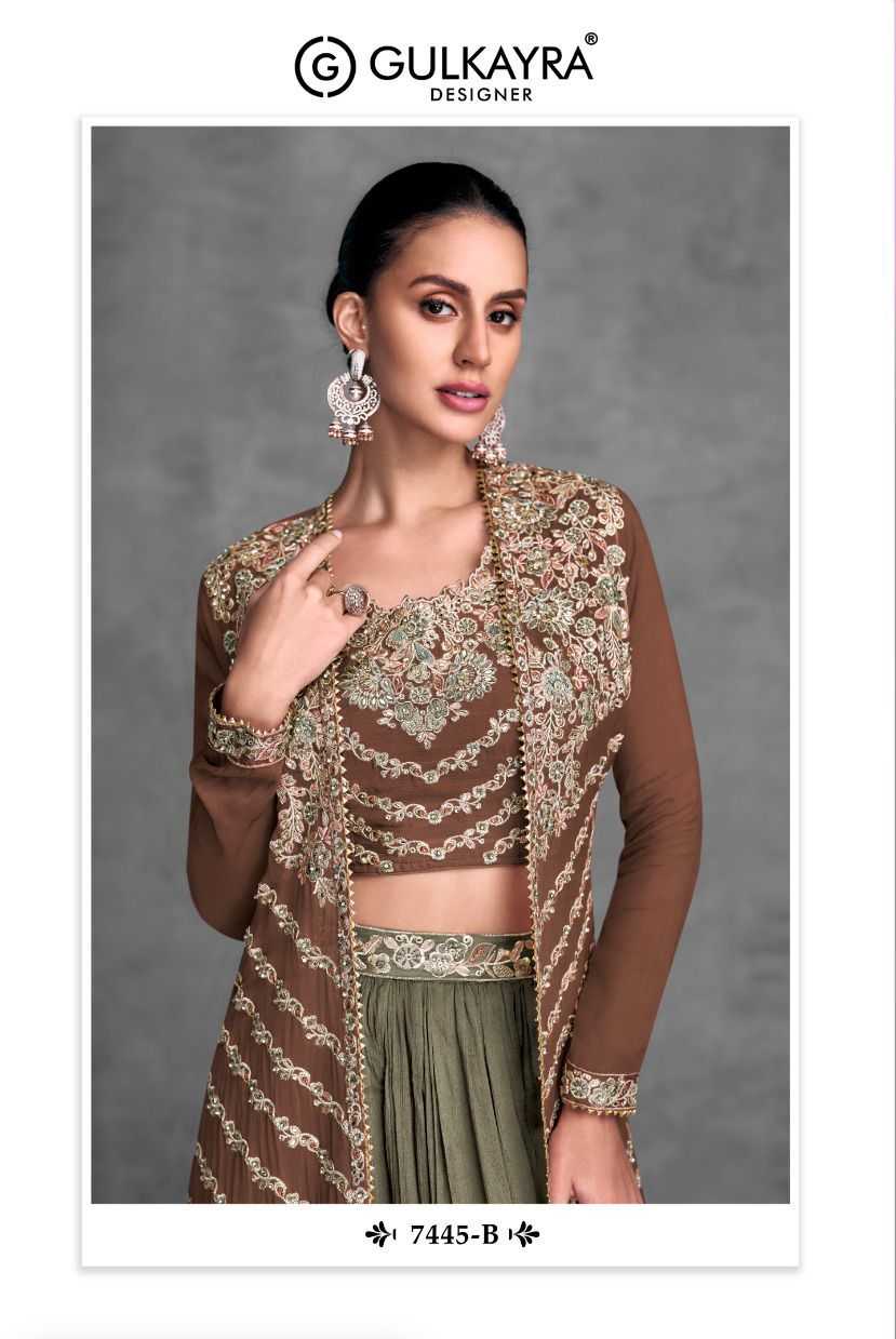 Chinon RIN184 Gulkayra Designer-KHUSI Lehengas Wedding Collections Festive Collections Wholesale Designer Lehenga Fancy Lehenga Embroidered Lehenga