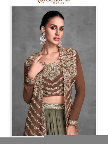 Chinon RIN184 Gulkayra Designer-KHUSI Lehengas Wedding Collections Festive Collections Wholesale Designer Lehenga Fancy Lehenga Embroidered Lehenga
