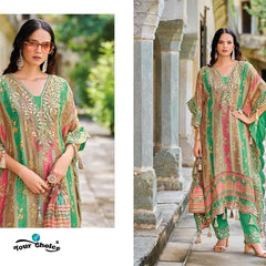 Chinon RIN184 Kaftan Suits & Dresses Wedding Collections Festive Collections Wholesale Embroidery Suits Designer Suits Kaftan Dresses