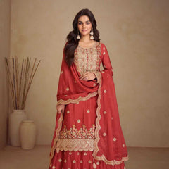 Chinon RIN184 Vaani Vol.3 Suits & Dresses Wedding Collections Festive Collections Wholesale Embroidery Suits Wedding Suits Designer Suits