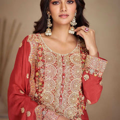 Chinon RIN184 Vaani Vol.3 Suits & Dresses Wedding Collections Festive Collections Wholesale Embroidery Suits Wedding Suits Designer Suits