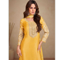 Chinon RIN184 Vaani Vol.3 Suits & Dresses Wedding Collections Festive Collections Wholesale Embroidery Suits Wedding Suits Designer Suits