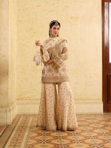 Chinon Silk RIN162 -5837 Suits & Dresses Wedding Collections Festive Collections Wholesale Sharara Salwar Suits Mehendi Outfits Holi Collections Eid Collections