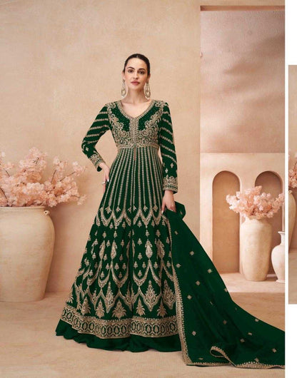 Chinon Silk RIN184 SAYURI DESIGNER-NAARI Lehengas Wedding Collections Festive Collections Wholesale Designer Lehenga Silk Lehenga Embroidered Lehenga