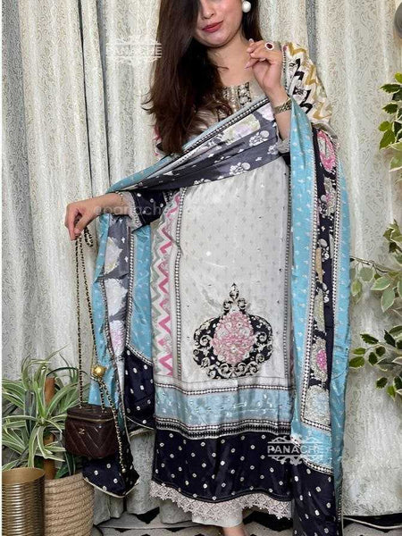 Cotton KESH495 Full Sleeve Suits & Dresses Wholesale Ladies Suits Printed Suits Handwork
