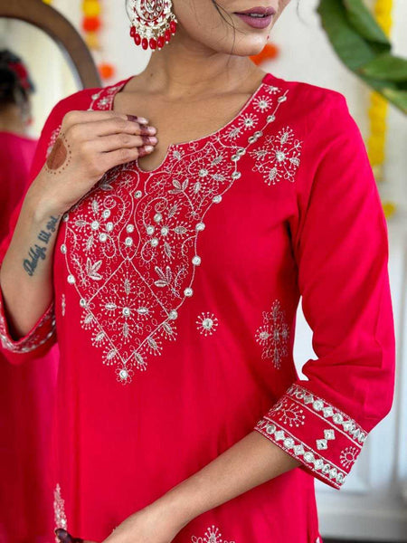 Cotton KESH495 Gotapati Suits & Dresses Wholesale Ladies Suits Printed Suits Embroidery Suits