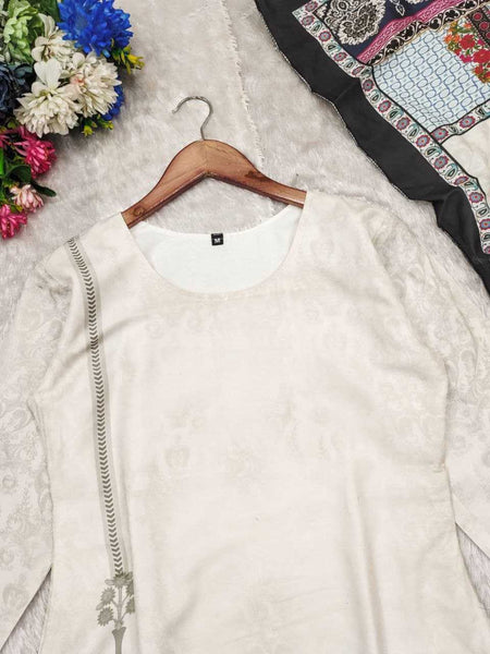 Cotton KESH495 Heavy Muslin Suits & Dresses Wholesale Ladies Suits Palazzo Suit Handwork Suits