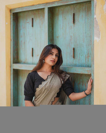 Cotton RIN197 7105 Sarees Wholesale Fancy Sarees Cutwork Saree Cotton Sarees Office Wear Sarees