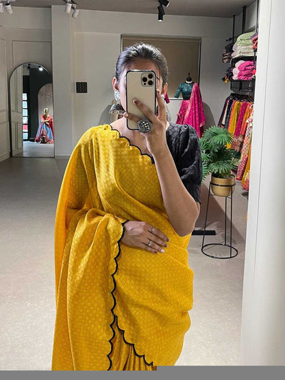 Cotton RIN197 7105 Sarees Wholesale Fancy Sarees Cutwork Saree Cotton Sarees Office Wear Sarees