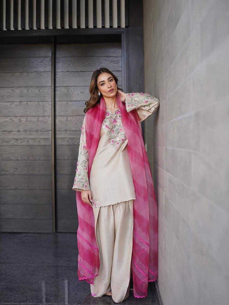 Crepe RIN110 347 Suits & Dresses Wholesale Ladies Suits Embroidery Suits Palazzo Suit