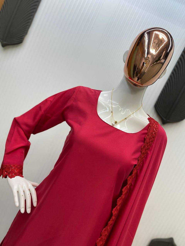 Crepe RIN141 1947 Suits & Dresses Wholesale Ladies Suits Embroidery Suits Party wear suits Punjabi Suit