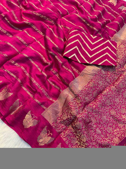 Dola Silk Pure Viscos RIN124 BUTTERFLY Sarees Silk Sarees Wedding Collections Wholesale Dola Silk Sarees Viscose Saree After-Party Outfits Cocktail Party Outfits