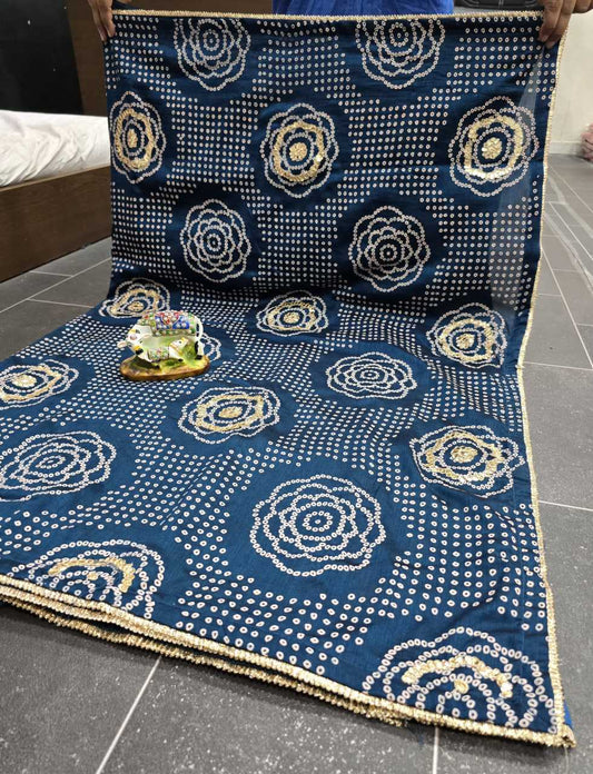Dola Silk RIN128 209 Sarees Silk Sarees Festive Collections Wholesale Dola Silk Sarees Gota Work Saree Traditional Sarees