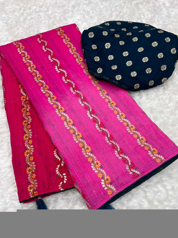 Dola Silk RIN199 SMH50 Silk Sarees Wholesale Dola Silk Sarees Soft Silk Sarees Designer Silk Sarees