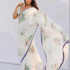 SATIN SILK KESH254 SUA09 SAREE WHOLESALE PARTY PRINTED FANCY ALIA SAREES