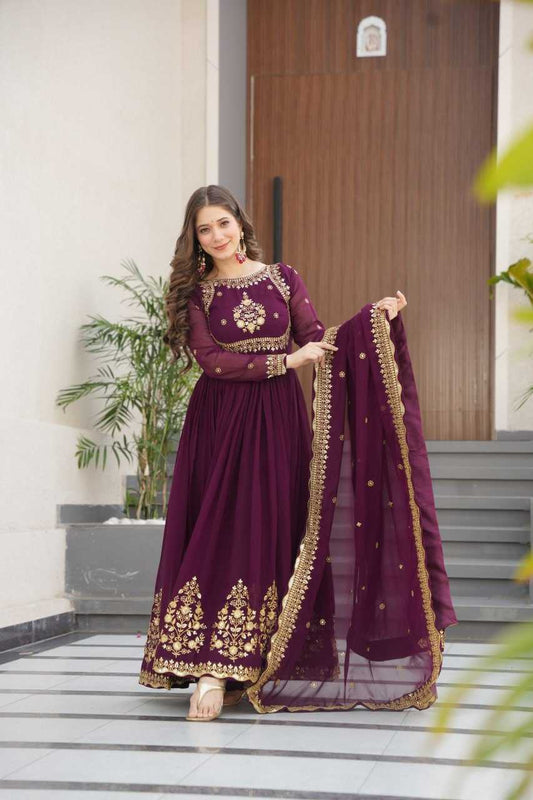 Faux Blooming RIN197 4532 Gowns Wholesale Embroidery Gowns Party Gowns Bridal Gowns