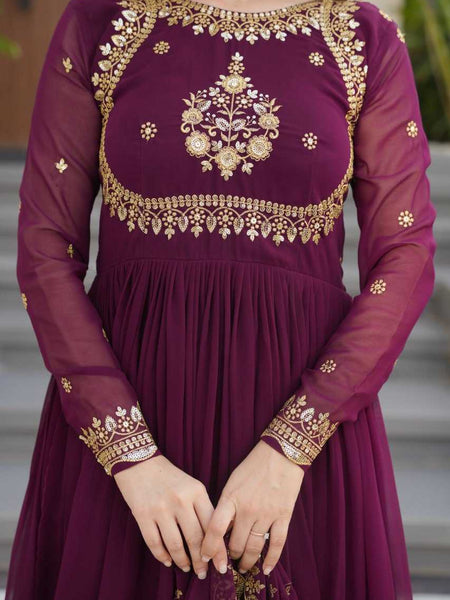 Faux Blooming RIN197 4532 Gowns Wholesale Embroidery Gowns Party Gowns Bridal Gowns