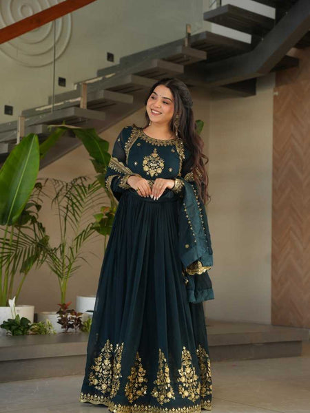 Faux Blooming RIN197 4532 Gowns Wholesale Embroidery Gowns Party Gowns Bridal Gowns