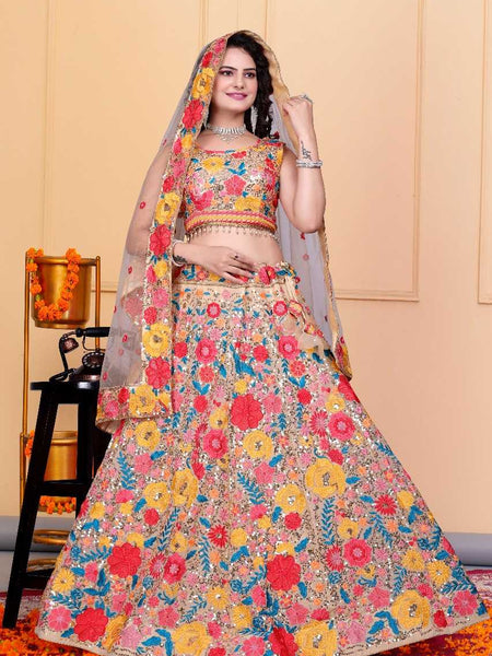 Faux Georgette RIN197 2762 Lehengas Wholesale Designer Lehenga Fancy Lehenga Wedding Lehenga