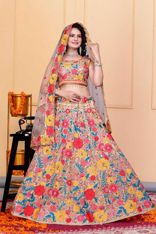 Faux Georgette RIN197 2762 Lehengas Wholesale Designer Lehenga Fancy Lehenga Wedding Lehenga