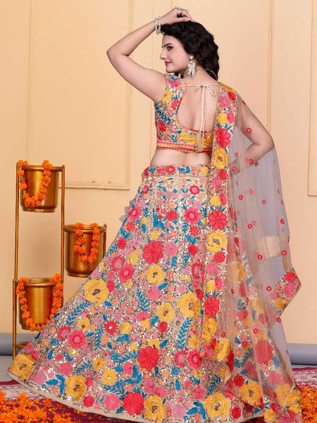 Faux Georgette RIN197 2762 Lehengas Wholesale Designer Lehenga Fancy Lehenga Wedding Lehenga