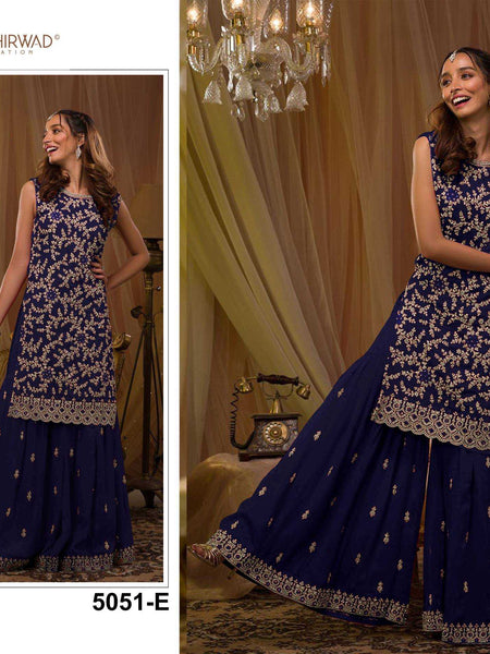 Faux Georgette RIN197 2955 Gowns Wholesale Party Gowns Bridal Gowns Designer Gowns