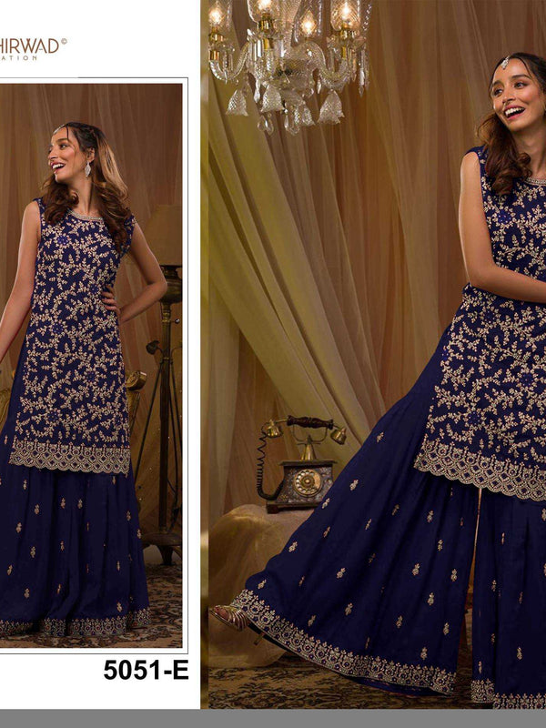 Faux Georgette RIN197 2955 Gowns Wholesale Party Gowns Bridal Gowns Designer Gowns