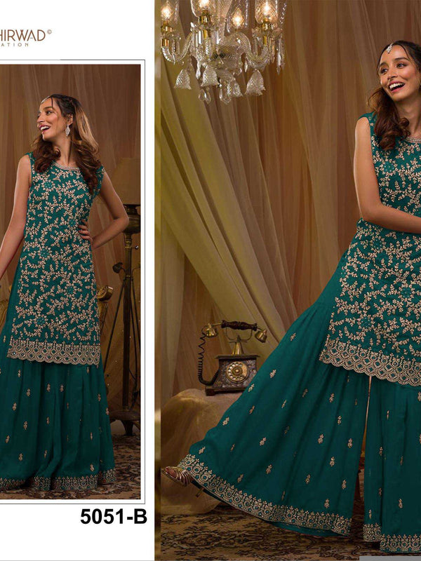 Faux Georgette RIN197 2955 Gowns Wholesale Party Gowns Bridal Gowns Designer Gowns